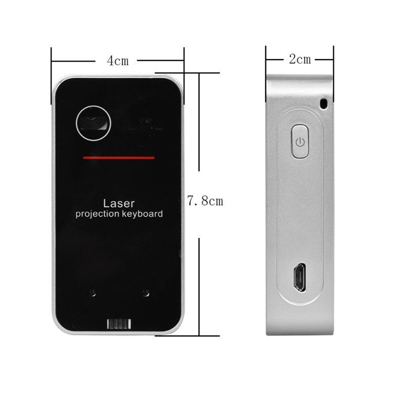 LEING FST Virtual Laser Keyboard Bluetooth Wireless Projector Phone Keyboard For Computer Pad Laptop With Mouse Function – Image 6