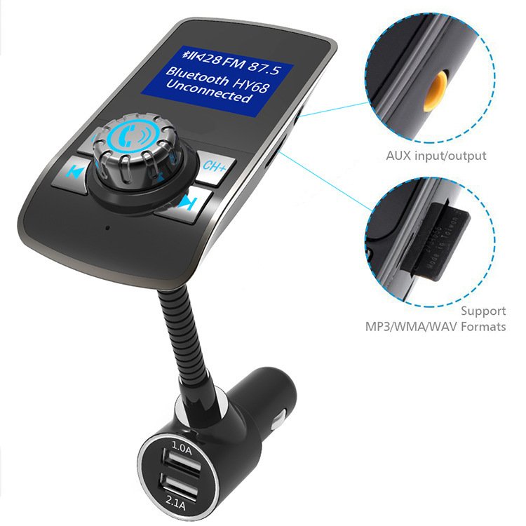 Car Bluetooth Mp3 Car FM Transmitter Car Bluetooth Mp3 Player Card – Image 5