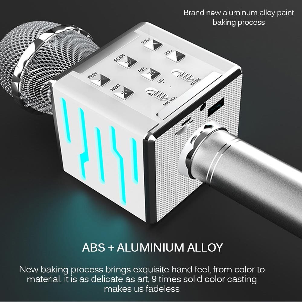 Wireless Bluetooth Condenser Microphone Microphone Audio Integrated – Image 5