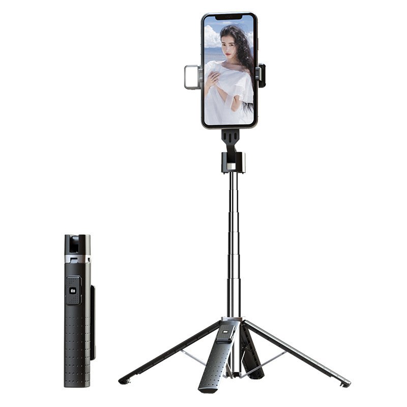 Quadrupod Double Fill Light Mobile Phone Bluetooth-compatible Selfie Stick – Image 9
