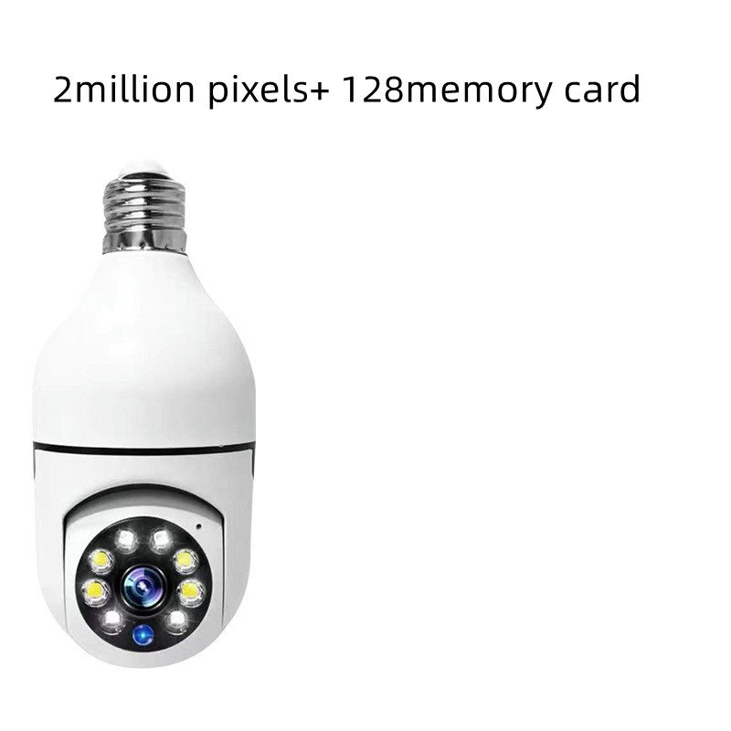 WiFi CAMERA 1080P Bulb 4X Zoom Camera E27 Home 5GWiFi Alarm Monitor – Image 2