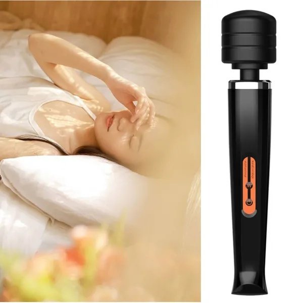 Magic Massagestab Wand Massager-Massagegerät-Wasserdicht-Vibrator-Stark Aufladba – Image 3