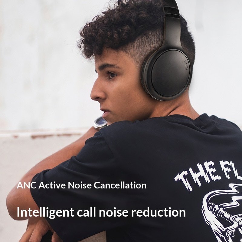 Noise-canceling Bluetooth Over-ear Headphones – Image 4
