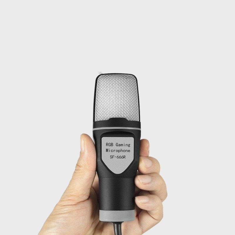 Clear Full RGB Capacitor Esports Gaming Desktop Microphone Computer Microphone – Image 2