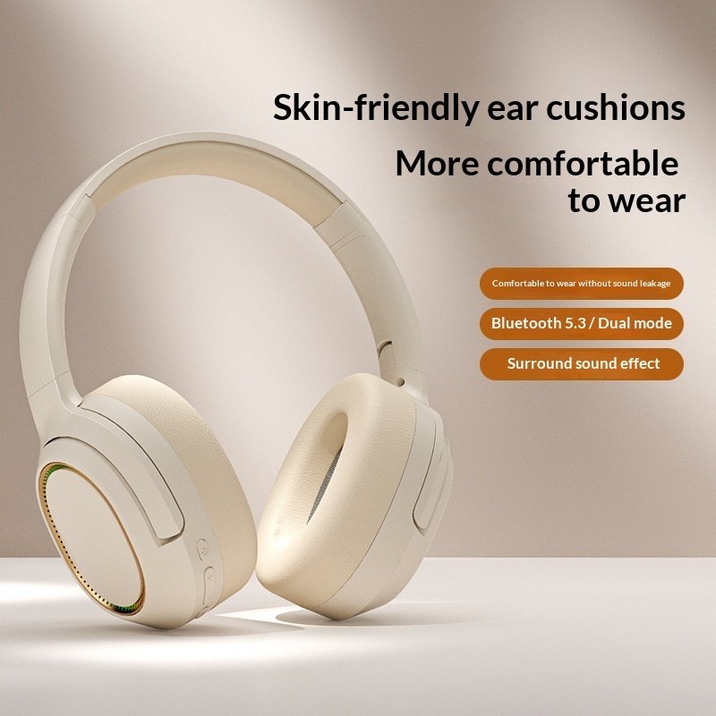 Headset Wireless Bluetooth Earphones With RGB Lighting – Image 6