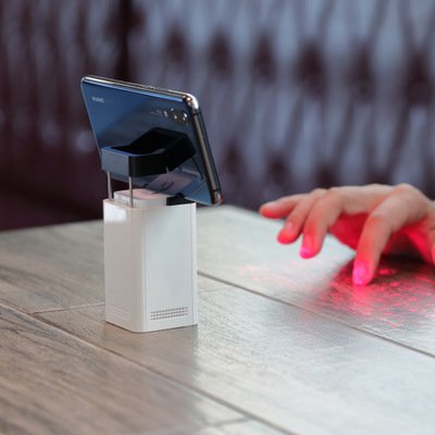 LEING FST Virtual Laser Keyboard Bluetooth Wireless Projector Phone Keyboard For Computer Pad Laptop With Mouse Function – Image 7