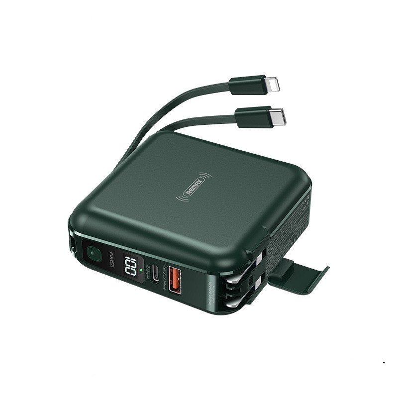 Unbounded Portable Wireless Charging Power Bank With Own Cord – Image 4