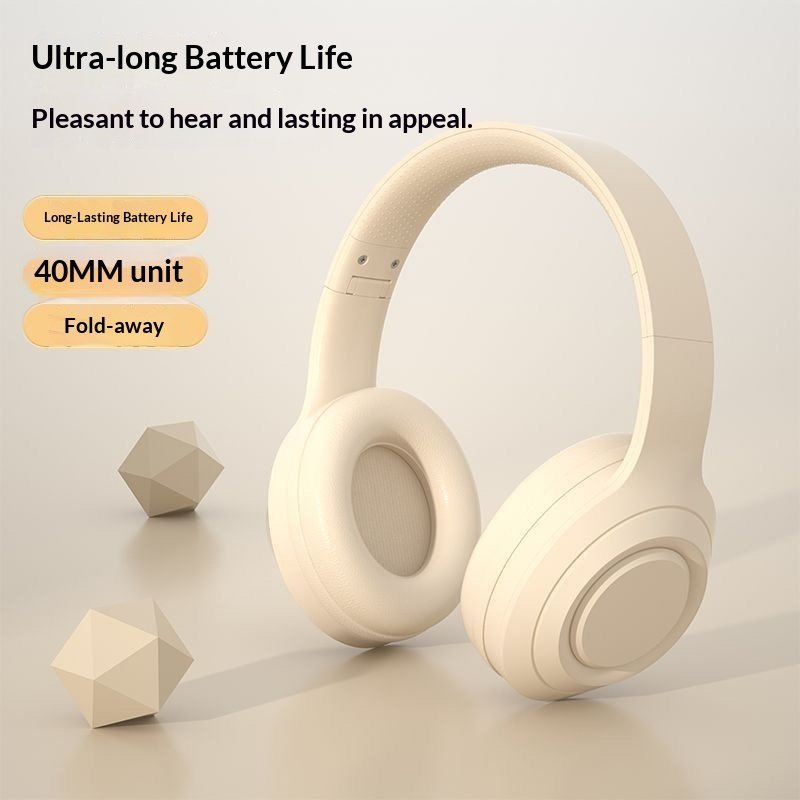 Wireless Music Long-Lasting Active Noise-Canceling Over-Ear Bluetooth Headphones – Image 3