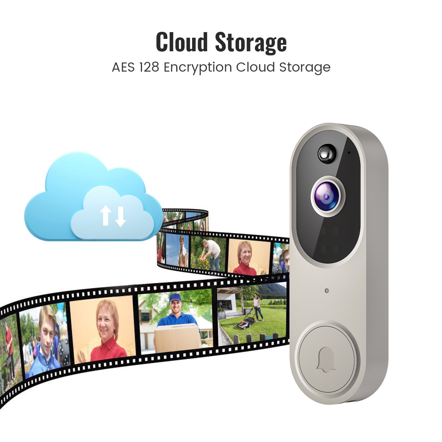 Visual Doorbell Camera Home Wifi Smart Intercom Doorbell – Image 3