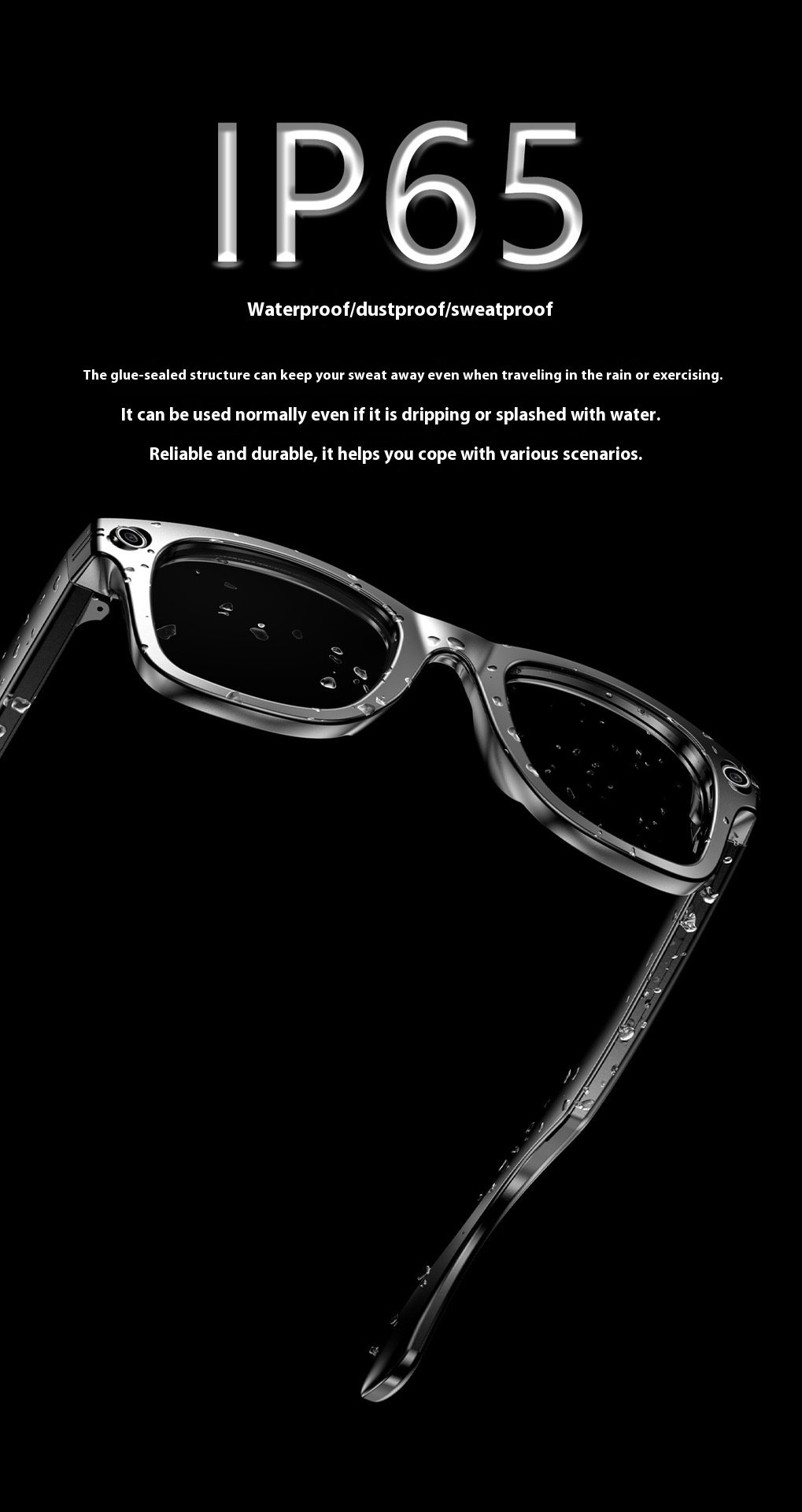 Ai Three-generation Smart Bluetooth Glasses Magnetic Frame Sunglasses Men – Image 3
