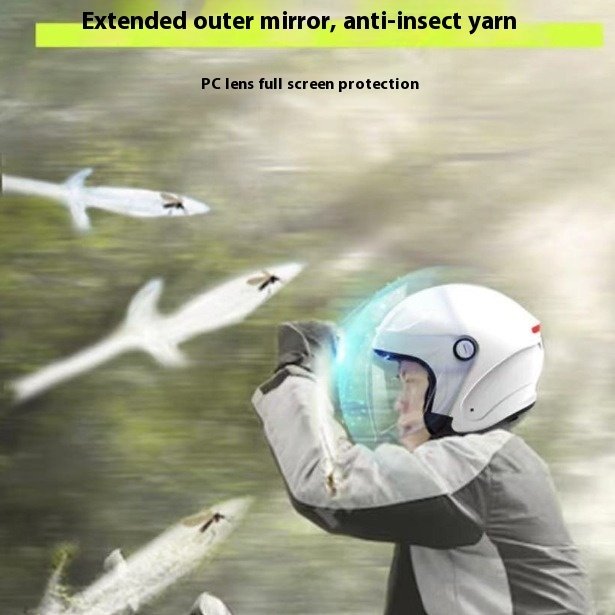 AI Intelligent Voice Bluetooth Motorcycle Helmet – Image 3