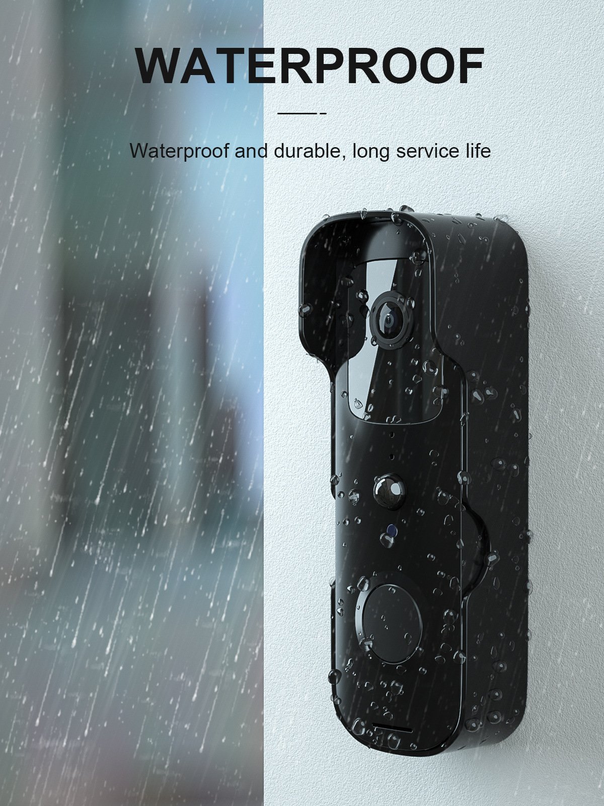 Video Doorbell Intercom Mobile Phone Monitoring Wifi Doorbell – Image 5