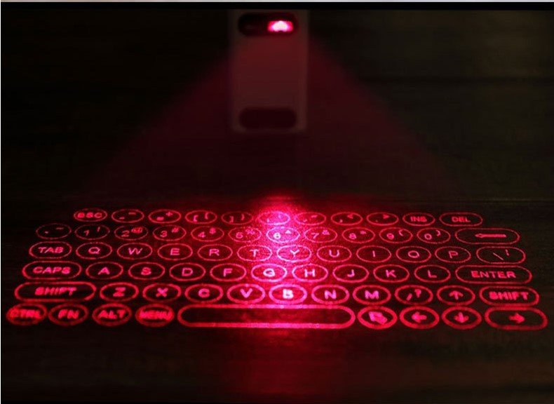 LEING FST Virtual Laser Keyboard Bluetooth Wireless Projector Phone Keyboard For Computer Pad Laptop With Mouse Function – Image 5