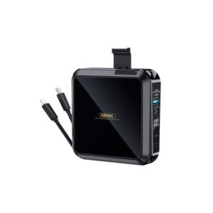 Unbounded Portable Wireless Charging Power Bank With Own Cord