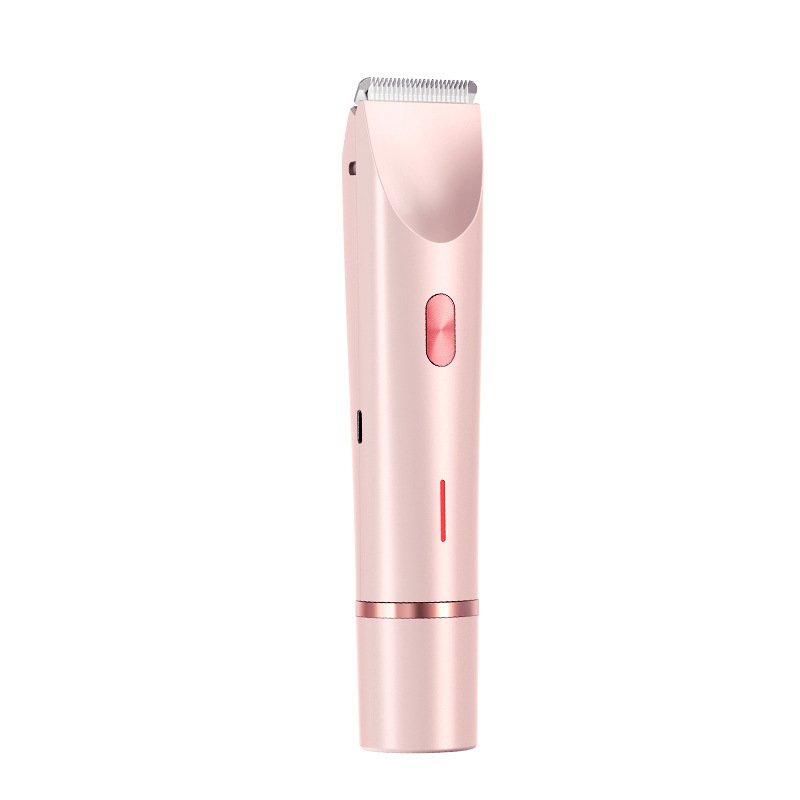 2 In 1 Hair Remover Women's Double Head Shaver Private Pubic Hair Trimmer Electric Razor Wet Dry Electric Body Hair – Image 2