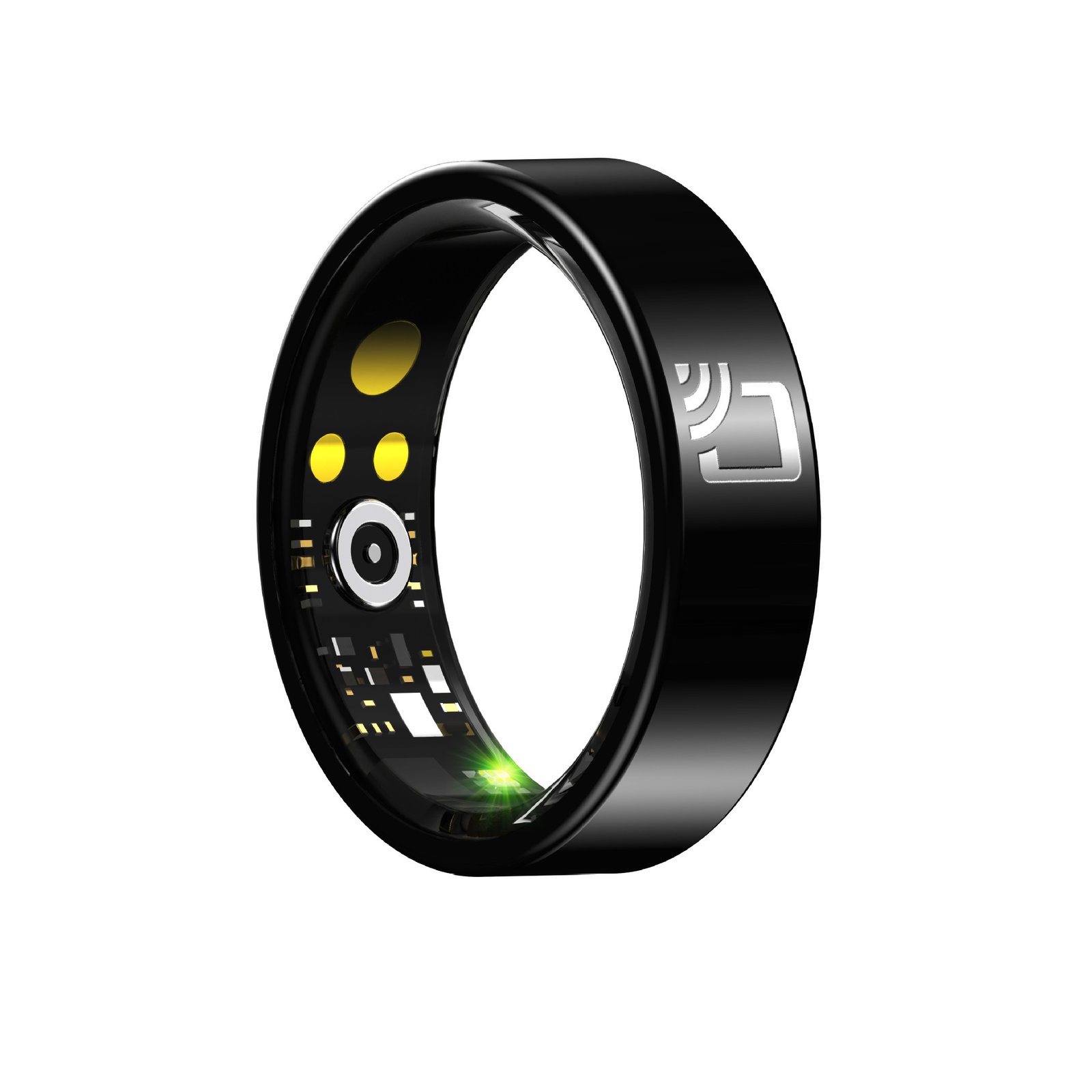 Ceramic Smart Ring Heart Rate Blood Oxygen Sleep Waterproof – Image 5