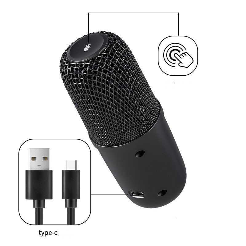 Notebook Computer Game Voice Live Broadcast Desktop USB Wired Microphone – Image 5