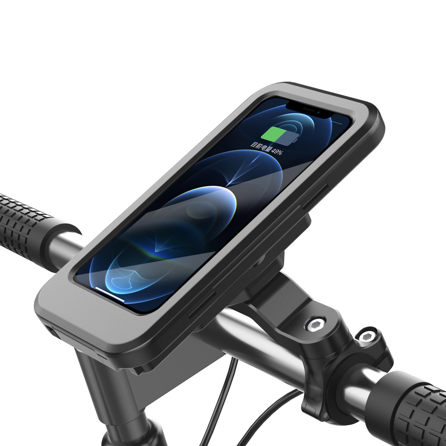 Waterproof Retractable Riding Bracket Wireless Charger – Image 2